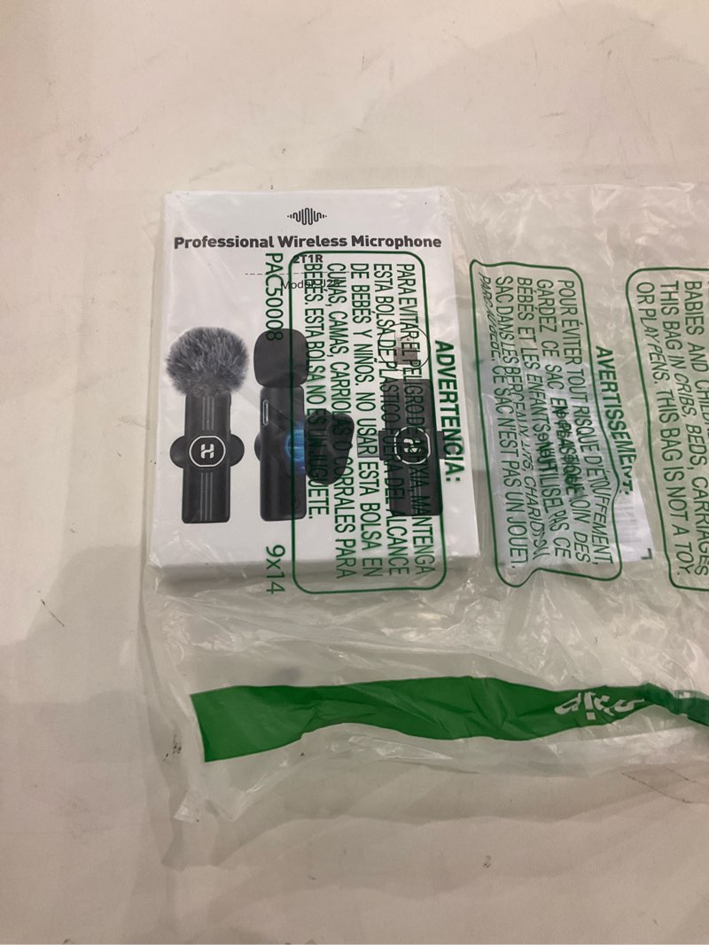 Professional wireless microphone