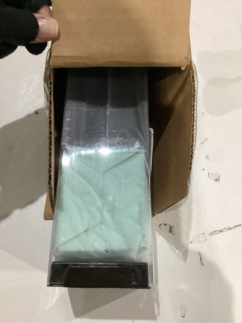 Condition photo showing New/Like New for aosky blackout roller shades cordless blinds for windows, free-stop shades with valance, thermal insulated fabric, uv protection, natural woven blinds for home and office (27.5" w x 72" h, black) black 27.5"w x 72"h