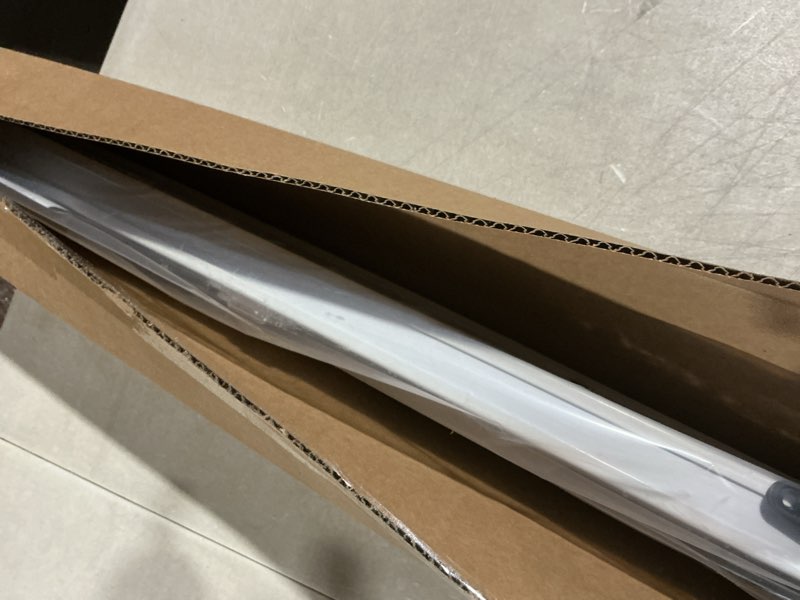 Condition photo showing Good Condition for lazblinds no tools no drill cordless cellular shades, blackout light blocking honeycomb shades for home, thermal insulation blinds for windows, 27" w x 36" h, white blackout-white 27" w x 36" h
