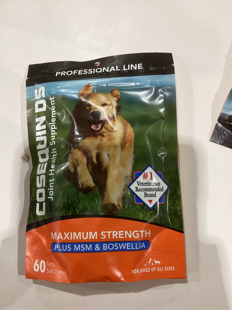 Nutramax Laboratories Cosequin DS Plus MSM Professional Line for Dogs, 60 Soft Chews 1 Pack