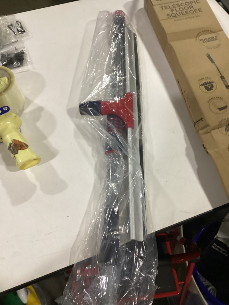Condition photo showing New/Like New for dsv standard professional floor squeegee for concrete floor, 24" large heavy duty squeegee for floor, squeegee broom for floor with telescopic handle 30”–57” for tiles, garage, deck, bathroom, window