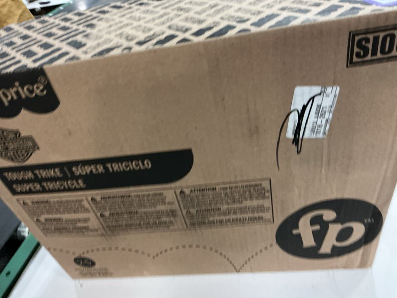 Condition photo showing New/Like New for Fisher-Price Harley-Davidson Motorcycles Tough Trike