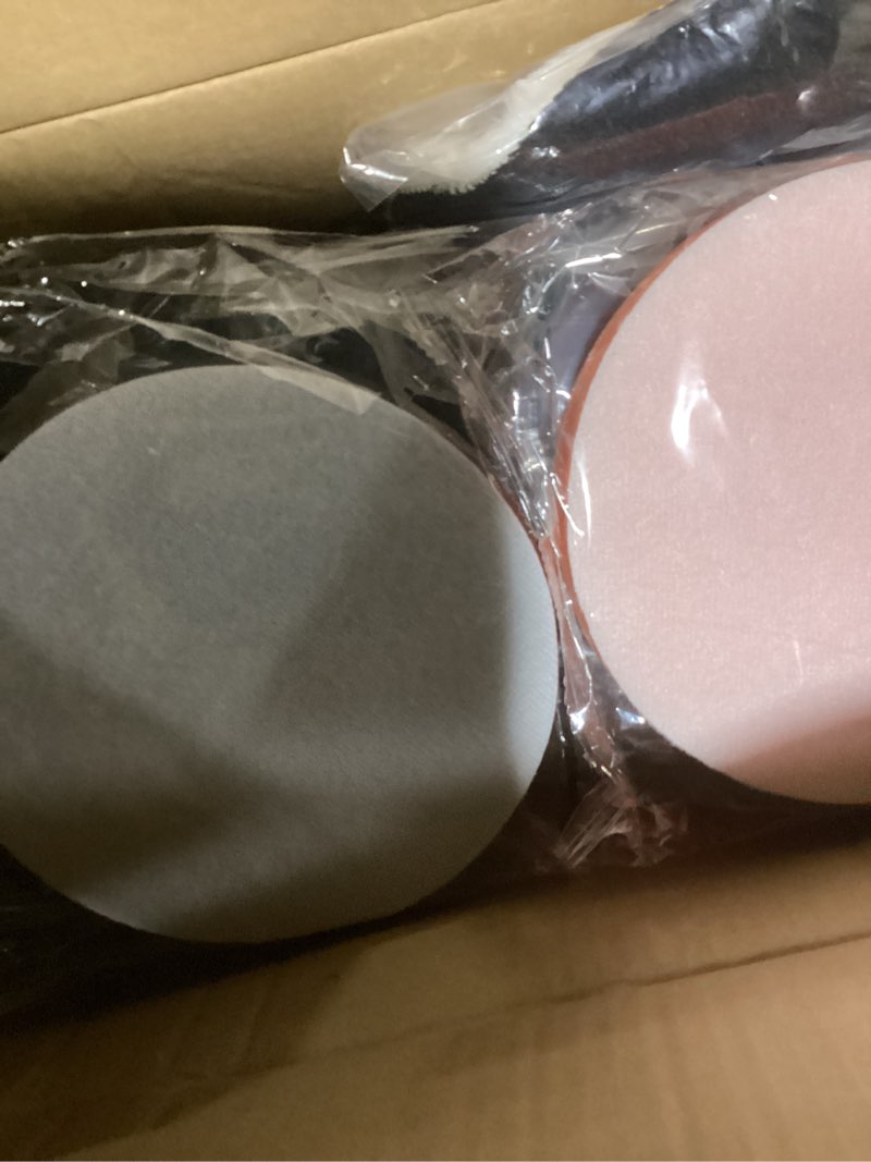 Condition photo showing New/Like New for GEVEELIFE Buffer Polisher, 6 Inch/7 Inch 1600W Rotary Car Buffer Polisher Waxer, 7 Variable Speed 1000-3500 RPM, Detachable Handle for Car, Boat Sanding, Polishing, Waxing Black