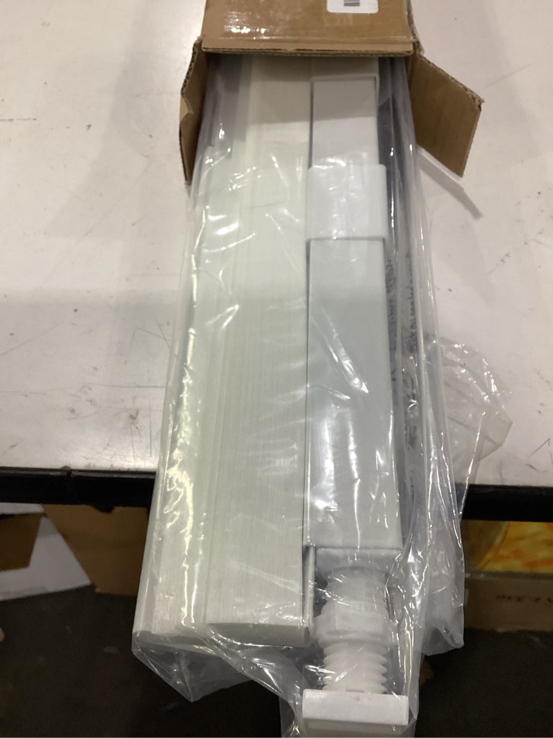 Condition photo showing New/Like New for lazblinds cordless cellular shades, no tools no drill light filtering honeycomb shades pleated blinds for windows, 21'' w x 48'' h, white light filtering-white 21'' w × 48'' h
