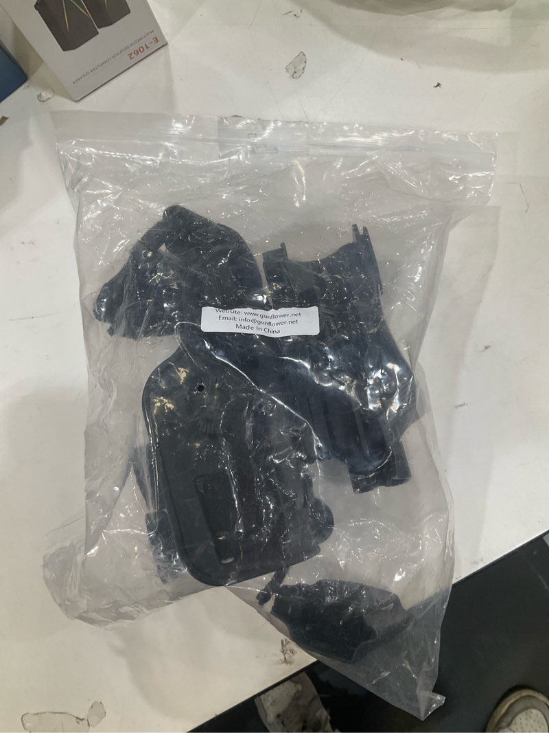 Condition photo showing New/Like New for tactical level ii g17 drop leg holster with single mag pouch for glock 17/19 gen3-5, 22/23/31/32 gen3-4, 19x/44/45 – kydex thigh holster adjustable right-hand draw
