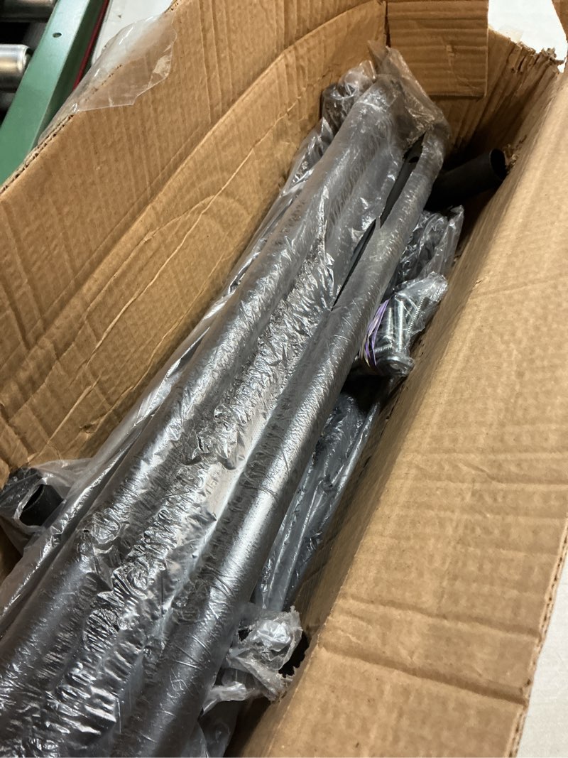 Condition photo showing As Is for Hershii Tire Storage Rack, Rolling Tire Rack Adjustable - Black, Storage Shelf for Garage Storage 24.80-42.51'' X 15.35'' X 44.09'' 24.80-42.51'' X 15.35'' X 44.09'' Black