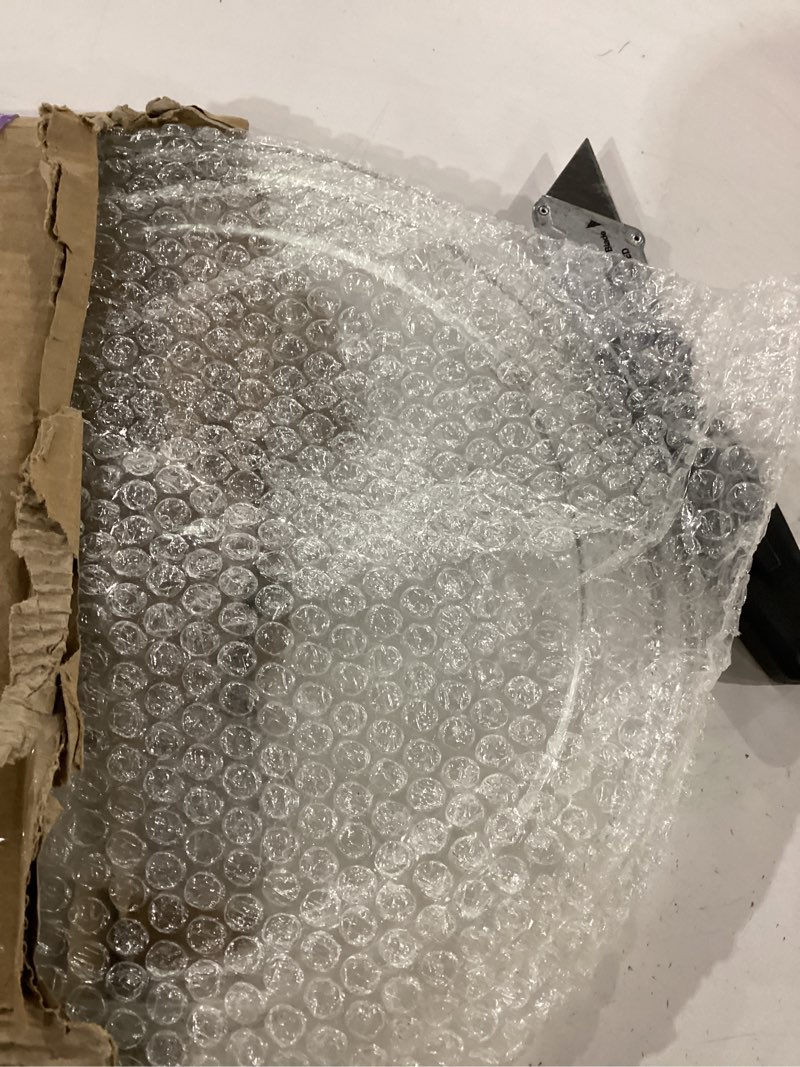 Condition photo showing Good Condition for smallest 9.6 inch microwave plate replacement compatible with panasonic microwave glass plate f06016d00xn, 9.6" microwave plate replacement for nostalgia 0.7 cu.ft. 700w small retro microwaves 9.6" small coupler hole, outer track 7 5/8"