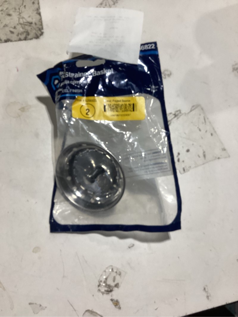 Condition photo showing Good Condition for lasco 03-1053 chrome plated post-type kitchen sink strainer basket