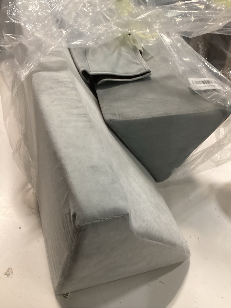 Condition photo showing As Is for Fanwer Wedge Pillow for Side Sleeping, Back Pillow for Side Sleeper, Bed Wedges & Body Positioners for After Surgery, Anti Snoring, Back Pain, Preventing Bedsores