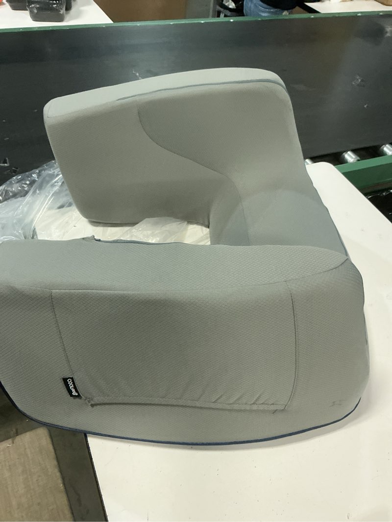 Condition photo showing As Is for portable lap laptop desk arm rest reading pillow memory foam gaming pillow for bed working