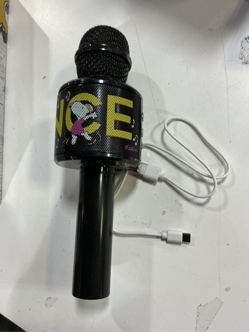 Condition photo showing Good Condition for SOAR Peanuts Wireless Karaoke Microphone Black