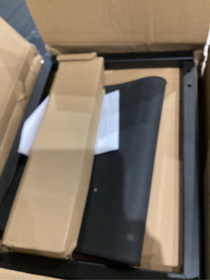 Condition photo showing As Is for Computer Tower Stand, 6 Level Height Ajustable PC Tower Stand for Floor, Mobile Rolling CPU Holder Cart for Gaming Office Home,21.34"-28.3", Black