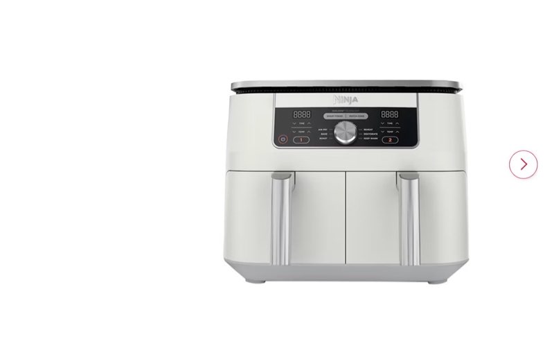 ninja foodi 6-in-1, 8-qt. 2-basket air fryer with dualzone technology