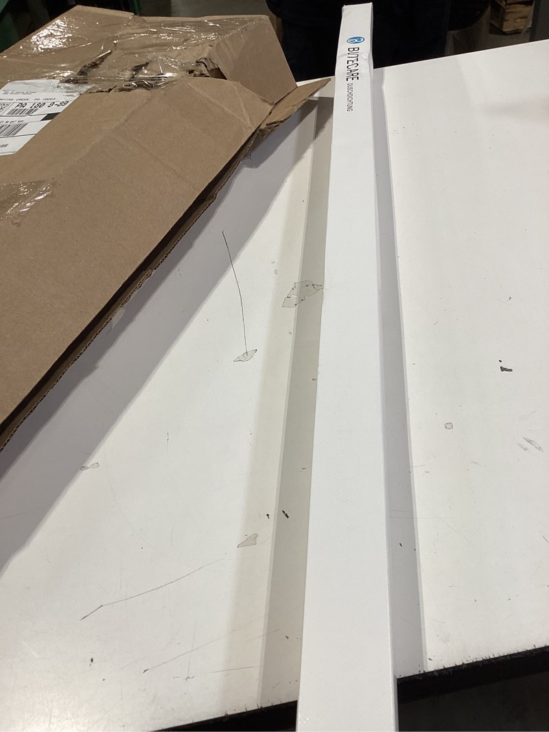 Condition photo showing Good Condition for 2-pack butecare frameless shower door bottom seal for glass doors – stop shower leaks and create a water barrier (3/8” x 39”) bottom sweep -3/8''