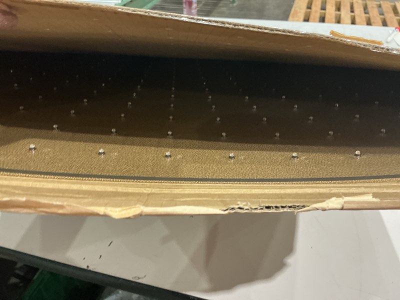 Condition photo showing Good Condition for azadx heavy duty office chair mat for carpet 32" x 48" hard material chair mat for carpeted floor slip resistant carpet protector for home office easy glide desk floor mat for office chair on carpets 32" x 48" 1 pack