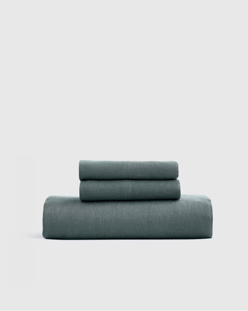 european linen fitted sheet set, twin xl