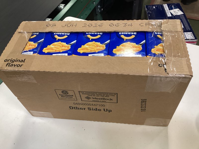 Condition photo showing New/Like New for (BBD:09/06/2026) Kraft Original Macaroni & Cheese Dinner (7.25 oz Box Of 30 pack )
