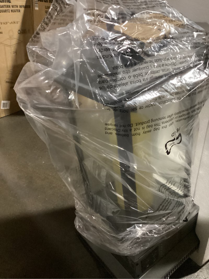 Condition photo showing Good Condition for duraflame Infrared Quartz Electric Lantern Heater - Gun Metal Gray