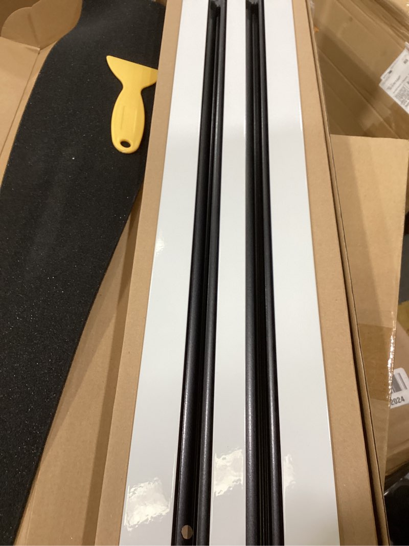 Condition photo showing Good Condition for fa-star clean modern ac vent cover 24" (duct opening cutout) - decorative white air vent - standard linear slot diffuser (2 slots) - register grille for ceiling, walls & floors - all aluminium 24" (white)