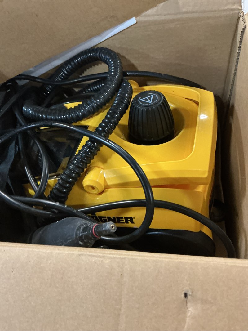 Condition photo showing As Is for Wagner Spraytech C900054 905e AutoRight Multi-Purpose Steam Cleaner, 12 Accessories Included, Power Steamer for cleaning, Color May Vary 905 Steam