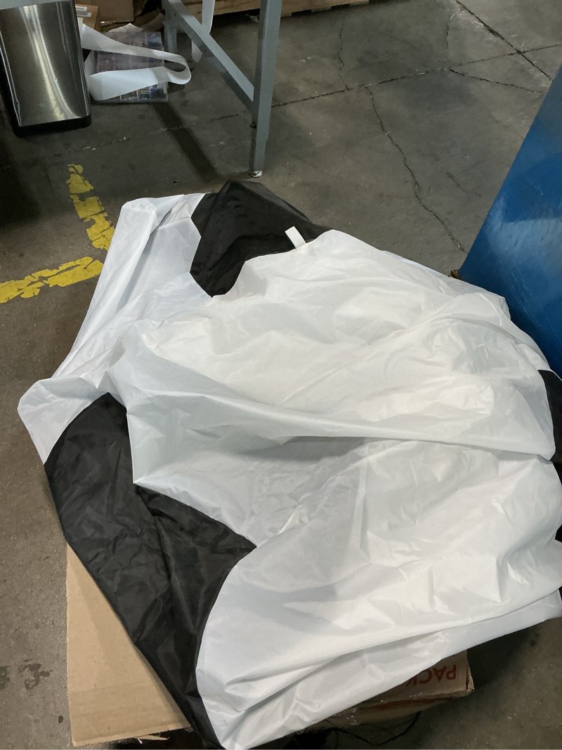 Condition photo showing As Is for safigle inflatable soccer costume for adults unique blow up suit for parties cheerleading and mall performances funny football outfit for men and women