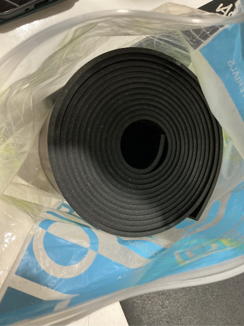 Condition photo showing Good Condition for devnol neoprene rubber strip 1/8 (.125)" thick x 4" wide x 10'long grade 65a for gasket, surface protection, sealing 1/8" x 4" x 10'