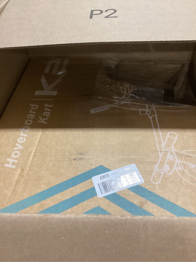 Condition photo showing As Is for K2 Self-Balancing Scooter Go Kart with Rear Shock Absorption, Balancing Scooter Seat Attachment for 6.5" 8" 10" Tires, Adjustable Length & Off-Road Wheel? (Not Including Balancing Scooter) K2 (Not Including Self-balancing Scooter)