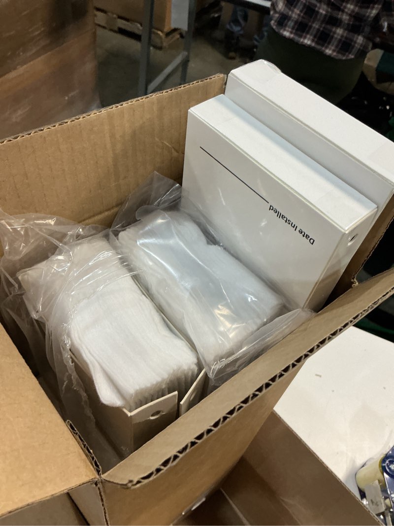 Condition photo showing Good Condition for 2 pack 16x20x4 air filter replacement compatible with honeywell fc100a1003 pleated hvac, merv 13 furnace filter, foldable design (actual size: 15.94 x 19.75 x 4.38 inches)