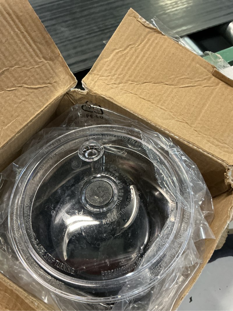 Condition photo showing As Is for hamilton beach electric vegetable chopper & mini food processor, 3-cup, 350 watts, for dicing, mincing, and puree, black (72850)