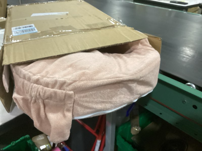 Condition photo showing Good Condition for My Brest Friend Nursing Pillow - Deluxe - Enhanced Comfort w/ Slipcover - Ergonomic Breastfeeding Pillow For Ultimate Support For Mom & Baby - Adjustable Pillow W/ Handy Side Pocket, Soft Rose