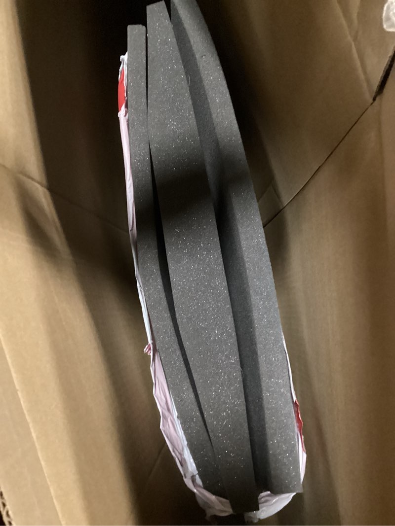 Condition photo showing As Is for 3 PCS Couch Cushion Support, 20" x 20" Black Couch Supports for Sagging Cushions, High-Density Foam for Support and Repairing Sagging Furniture Seat Cushions 3PCS