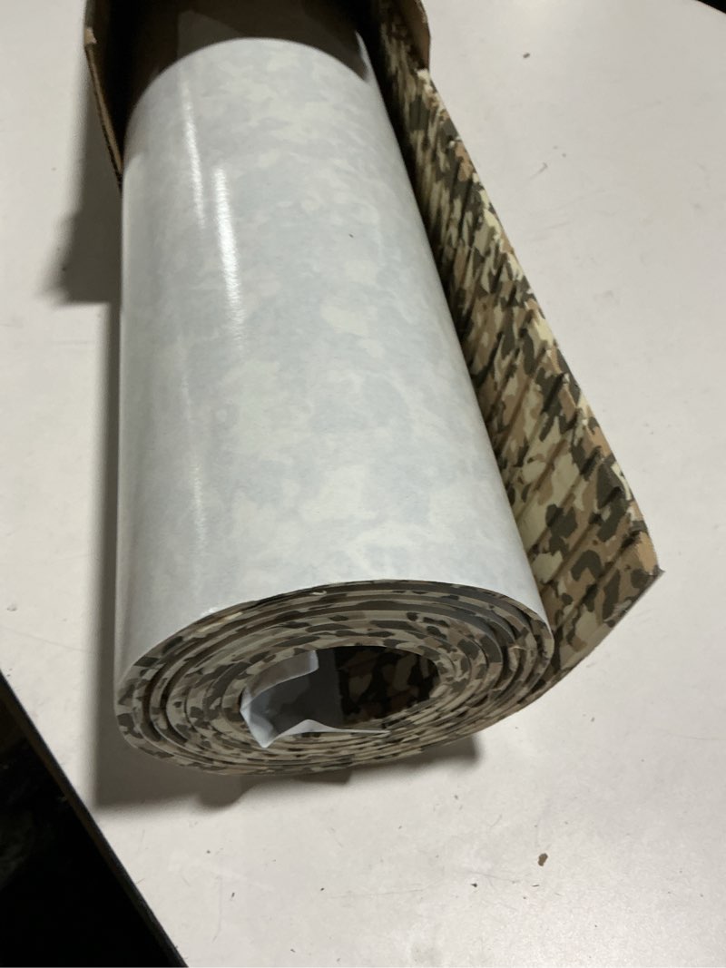 Condition photo showing Good Condition for boat flooring eva foam boat decking camo 94"x45"/35"/23" non-slip boat mat self-adhesive foam boat deck flooring carpet mat rolls for kayak deck boat yacht flooring motorboat 94.5x45.3"-29.7sqft camo desert 1