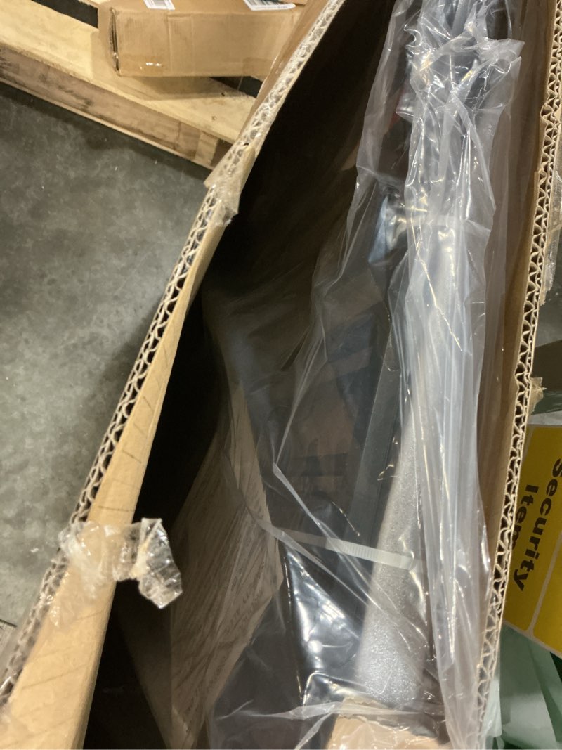 Condition photo showing New/Like New for keny 29.7"-46" baby gate for stairs, auto close dog gates for doorways, pressured mounted no drilling pet gate extra wide, one-hand opening dual lock stair gate, indoor kids necessities, black black 29.7-46"wide,30"tall