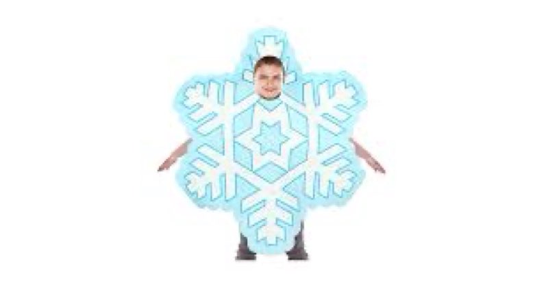 Berlune Christmas Winter Snowflake Costume for Adult Winter Christmas Cosplay Costume Light Blue Sno