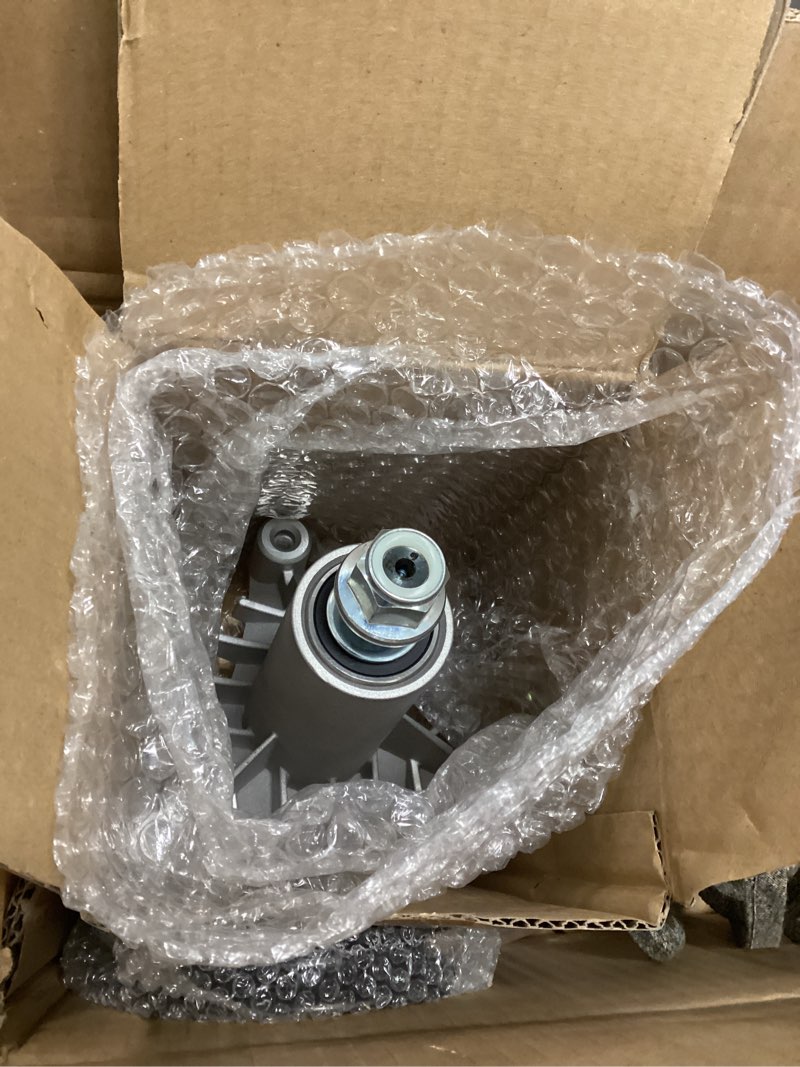 Condition photo showing As Is for 130794 Spindle Assembly Compatible with 42 inch Deck C raftsman LT1000 LT2000 LTX1000 DLT3000 H usqvarna LTH1342 LTH1742 YTH1542XP Riding Lawn Mower with 36" 38" HU Poulan Sears Replaces 128285 128774 (2) 130794 Spindle