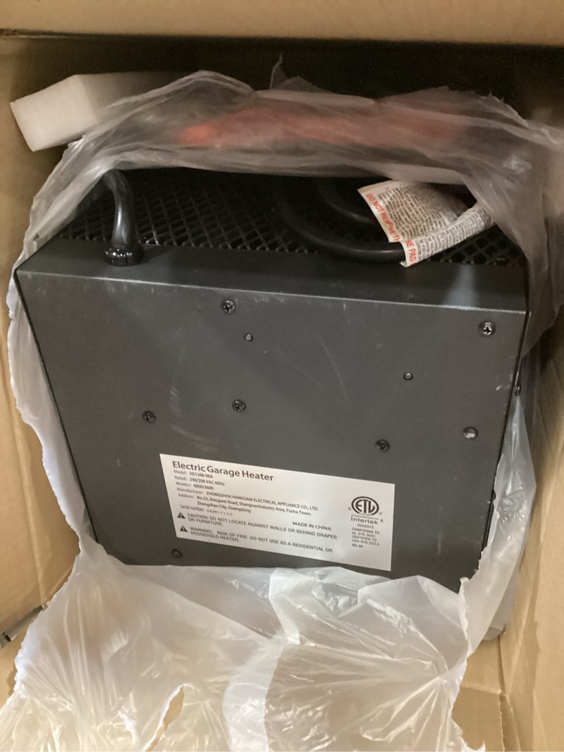 Condition photo showing Good Condition for CTSC 4800W Electric Garage Heater 240V Fan-Forced with Remote