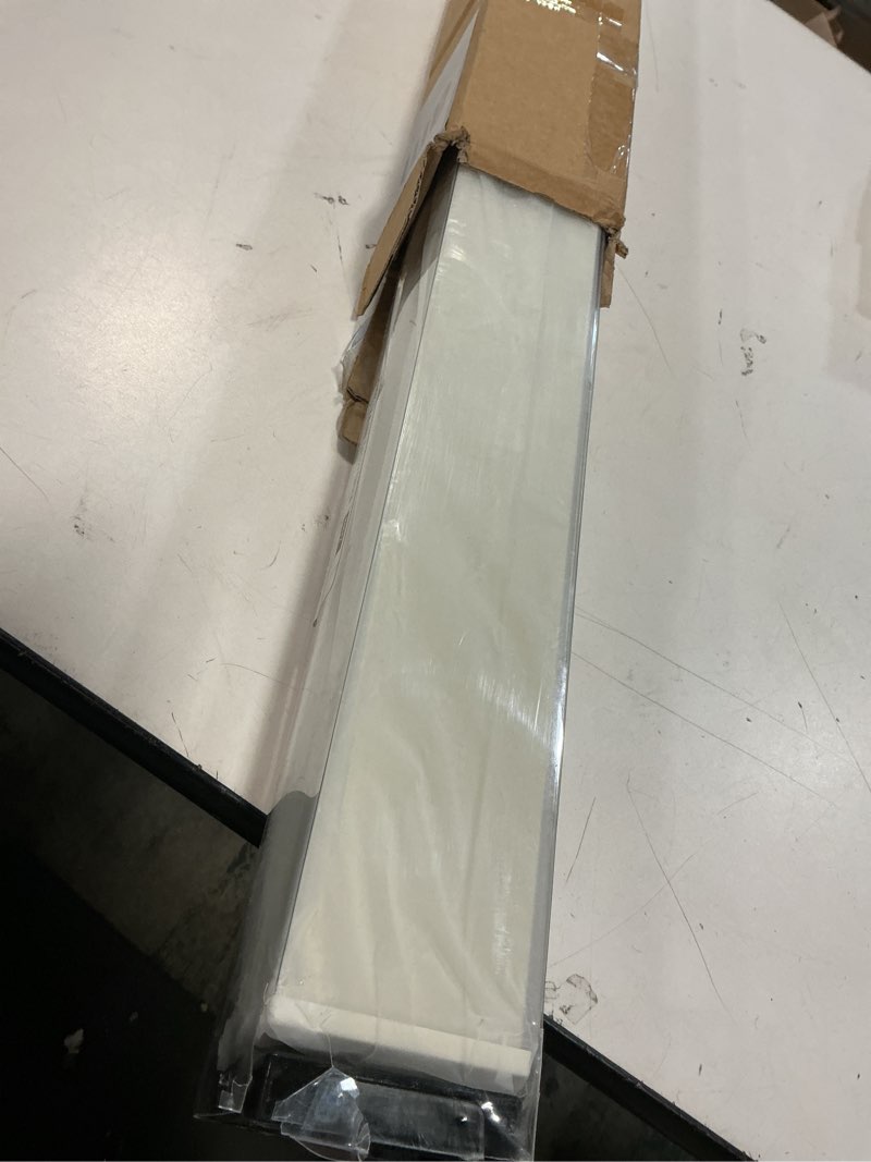 Condition photo showing Good Condition for AOSKY Blackout Roller Shades Cordless Blinds for Windows, Free-Stop Shades with Valance, Thermal Insulated Fabric, UV Protection, Blinds for Home and Office (62" W x 72" H, Linen Beige Linen Beige 62"W x 72"H