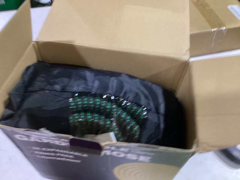 100 ft expandable garden hose - superior strength 3750d - 3 -layer latex core - expanding water hose