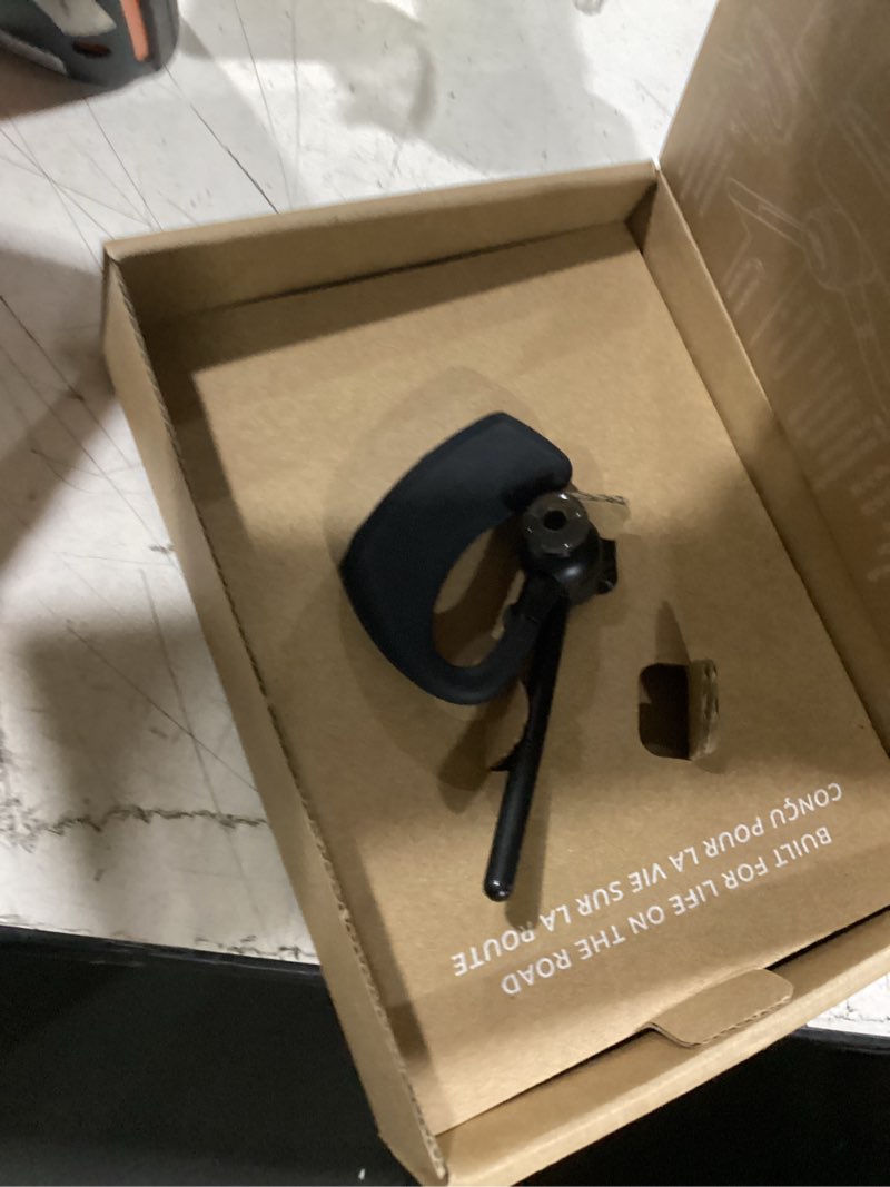 Condition photo showing As Is for blueparrott m500-xt mono bluetooth wireless noise-cancelling headset, intelligent dual mic, 11-hour talk time, black