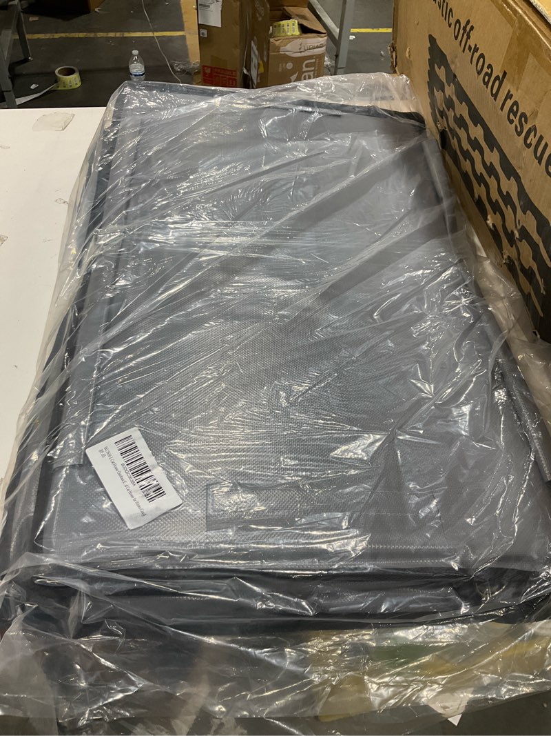 Condition photo showing New/Like New for Cat House Outdoor, Indestructible Elevated Feral Cat Shelter Weatherproof with Escape Door,Outside Waterproof Insulated Strayed Cat House for Winter(Gray) Gray L