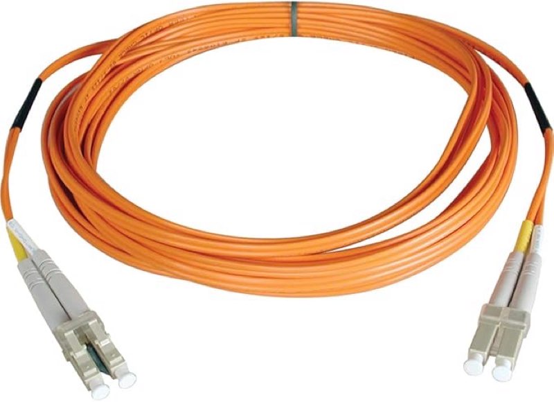 KeepFly Fiber- 50ft/15m OM5 LC to LC Fiber Patch Cable, 40G/100Gb 50/125?m Multimode Duplex MMF Fibe