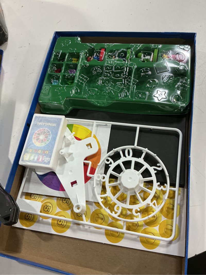 Condition photo showing Good Condition for (Incomplete)Hasbro Gaming The Game of Life: Super Mario Edition Board Game for Kids Ages 8 and Up, Play Minigames, Collect Stars, Battle Bowser