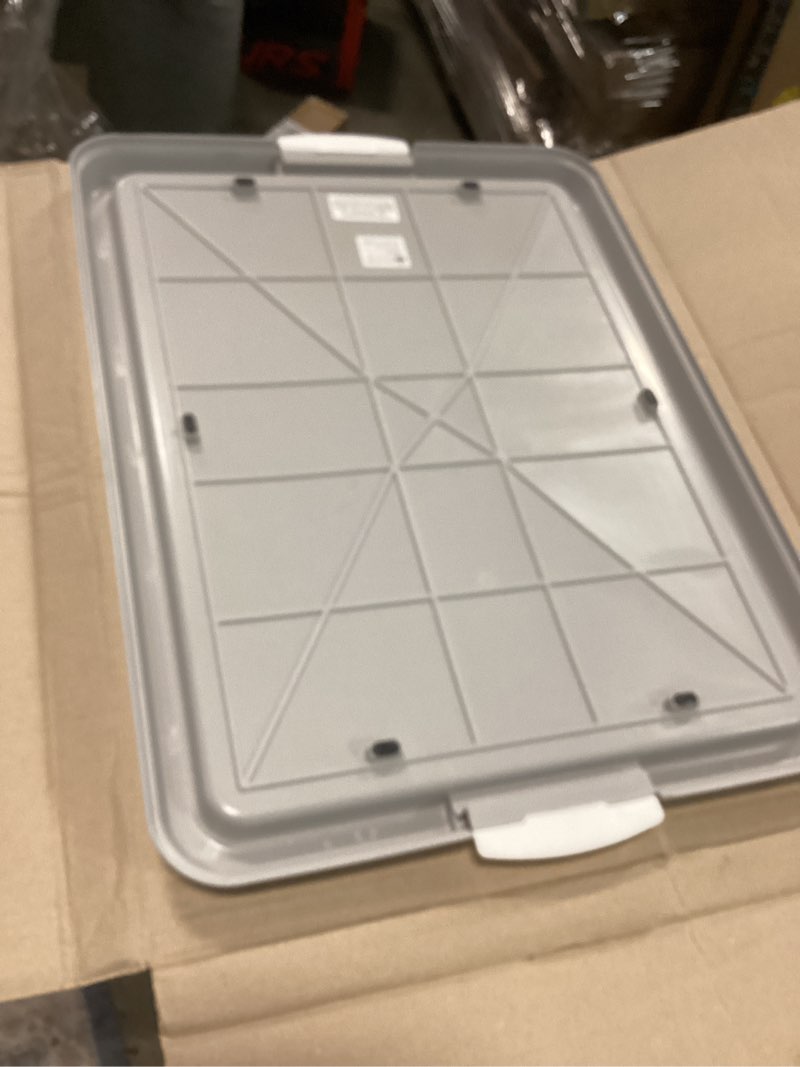 Condition photo showing Good Condition for Dog Pee Pad Holder, Puppy Potty Training Tray 22.5”X16.5” for Small Dogs (Gray)