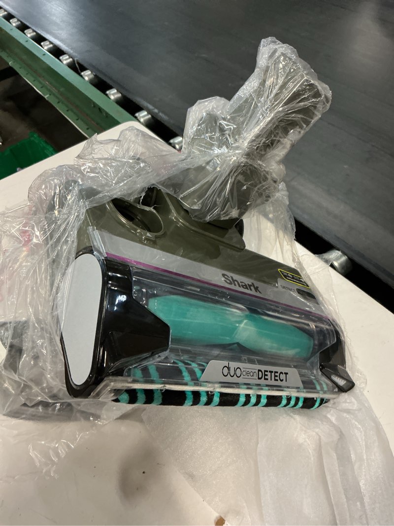 Condition photo showing As Is for restored shark powerdetect upright vacuum with duoclean detect technology and self-cleaning brushroll purple - az3901: hepa filter, multi-surface, pet hair