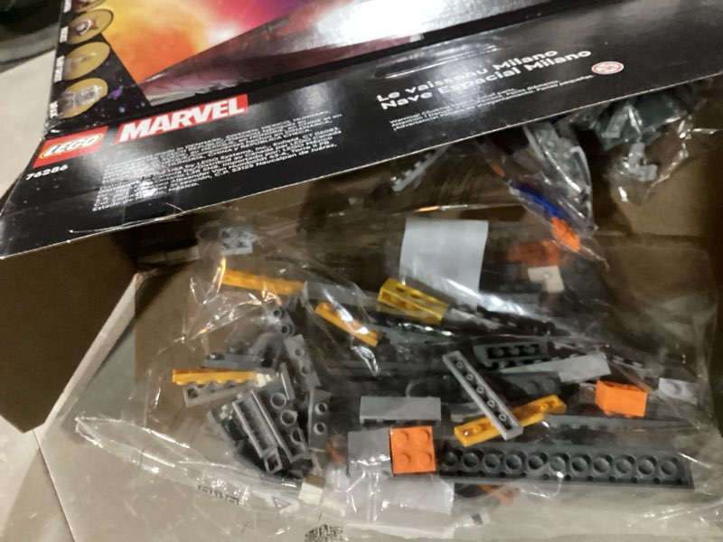 Condition photo showing Good Condition for LEGO Marvel Guardians of The Galaxy: The Milano Buildable Starship Toy, Marvel Gift for Kids with 4 Super Hero Minifigures, Guardians of The Galaxy Toy for Boys and Girls Ages 12 and Up, 76286