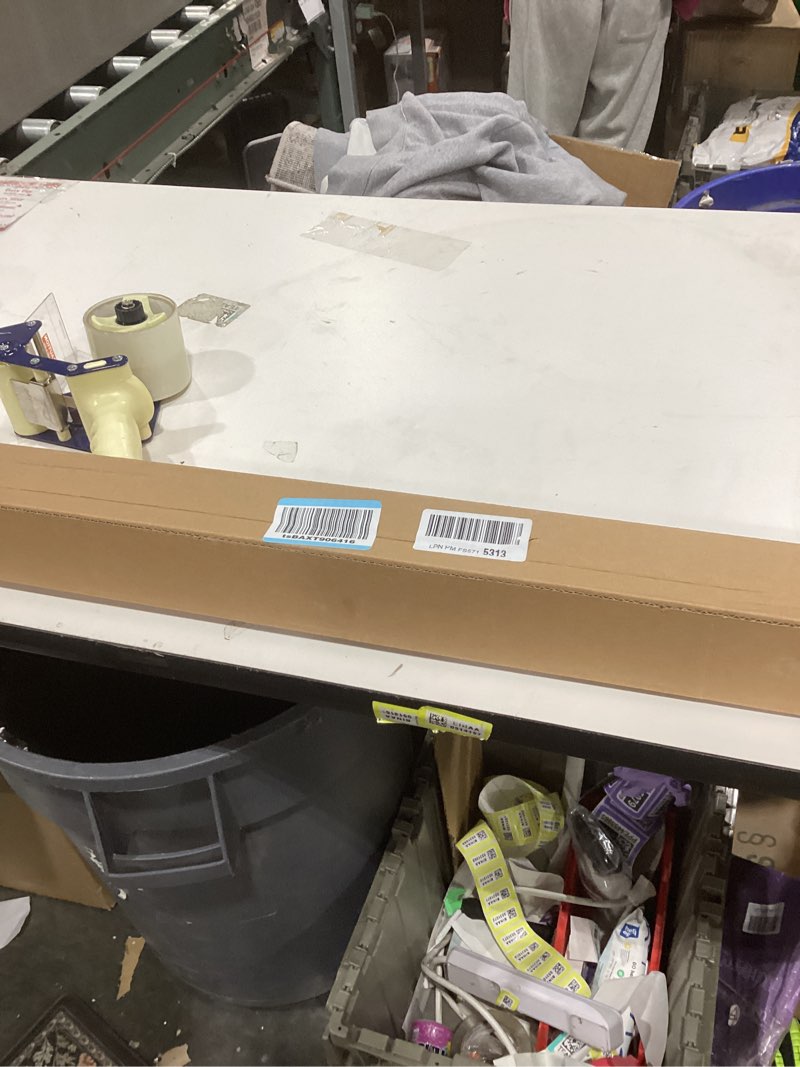 Condition photo showing As Is for LazBlinds No Tools No Drill Cordless Zebra Blinds for Windows, Dual Layer Light Control for Day and 