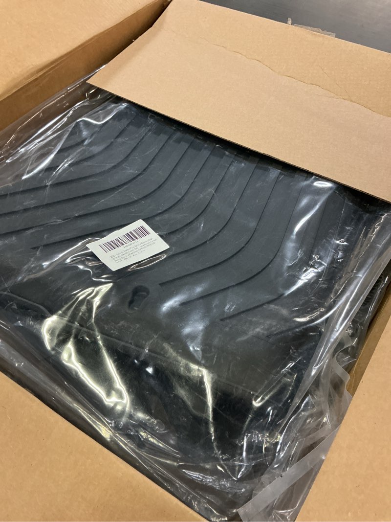 Condition photo showing Good Condition for auxko all weather floor mats fits for hyundai ioniq 5 2022-2024 limited only [with sliding console] tpe rubber liners all season guard odorless anti-slip mats for 1st & 2nd row ioniq 5 limited|2022-2024|floor mats