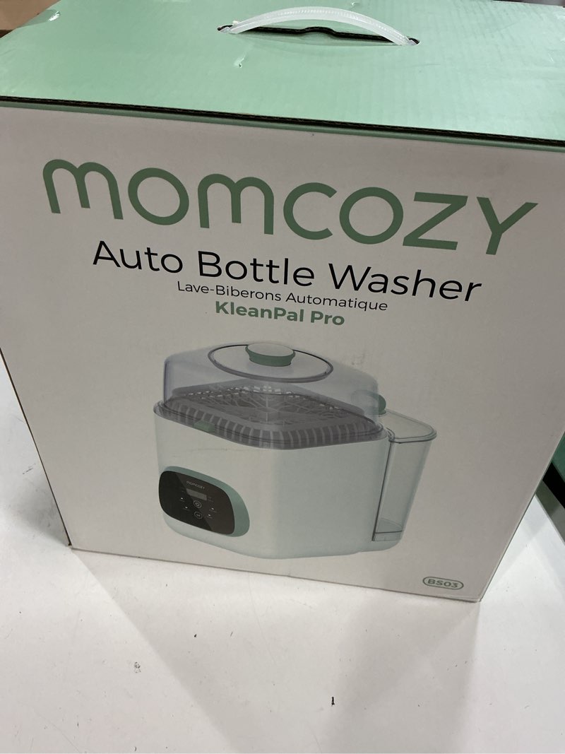 Condition photo showing New/Like New for momcozy kleanpal pro baby bottle washer, sterilizer & dryer - all-in-one cleaning machine for bottles, pump parts & baby essentials - time-saving & effortless care