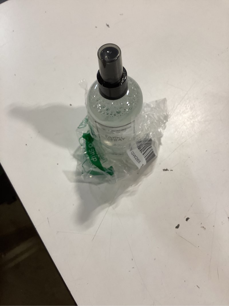 Condition photo showing Good Condition for the laundress classic fabric spray, wrinkle release spray, upholstery and linen spray, fabric refres
