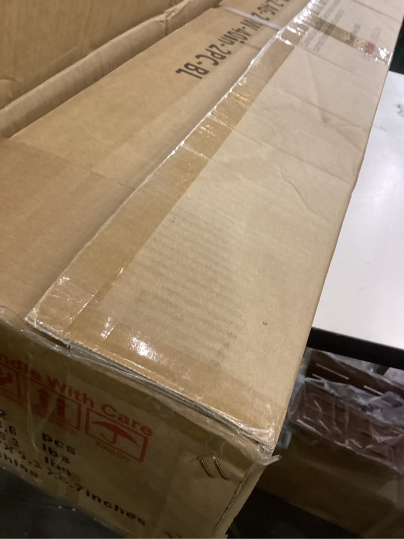 Lucidce 2Pack 40inch LED Outdoor Wall Lights - Waterproof RGB Color-Changing, Acrylic & Iron Exterio